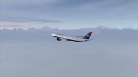 A330-300 US Airways, after takeoff from PHNL